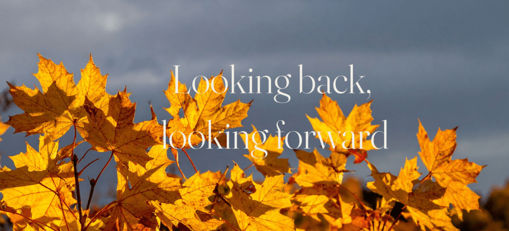 Looking back, looking&nbsp;forward